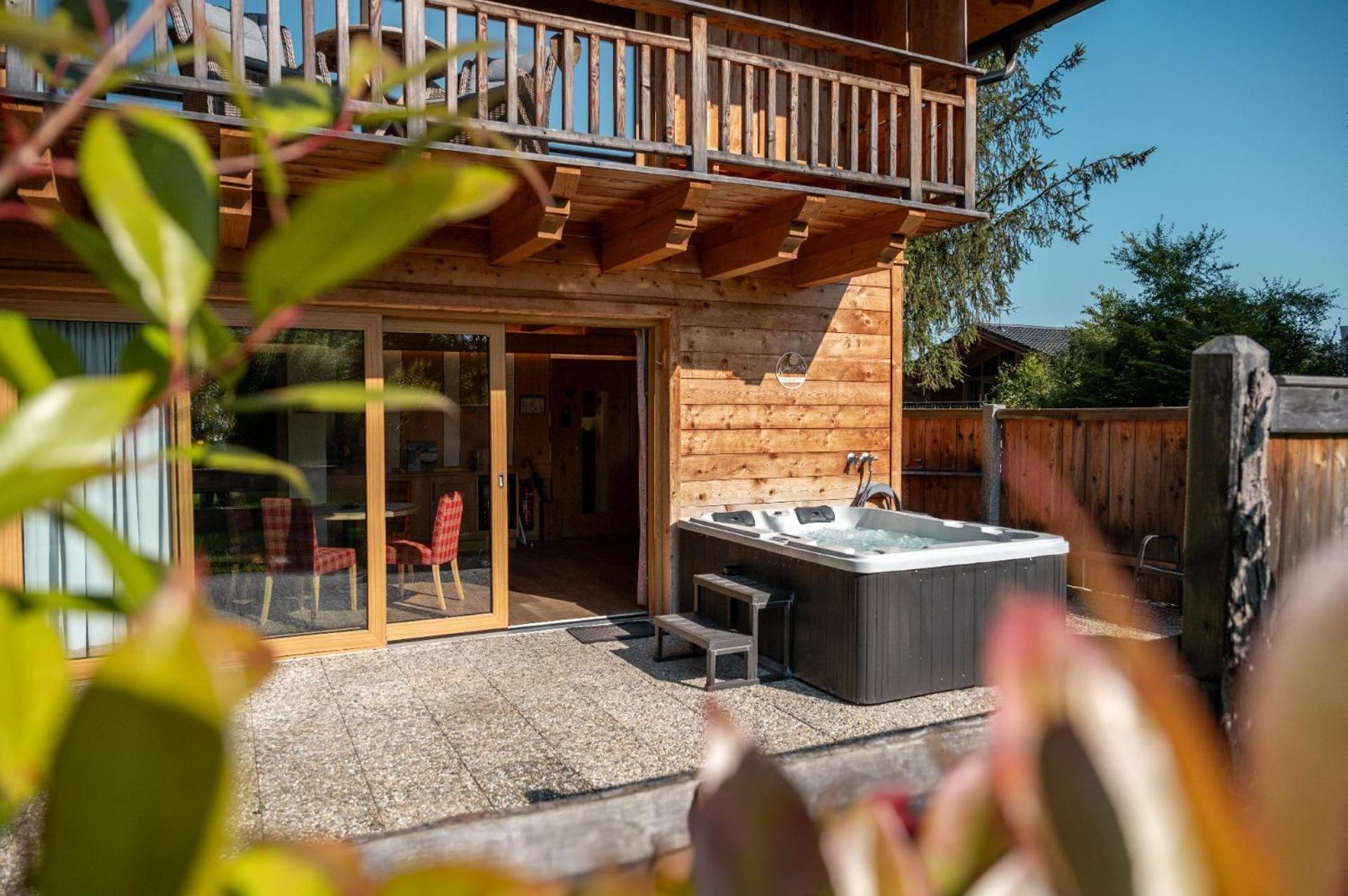 Chalet Bayern Bei Salzburg Und Berchtesgaden Mit Whirlpool Und Sauna