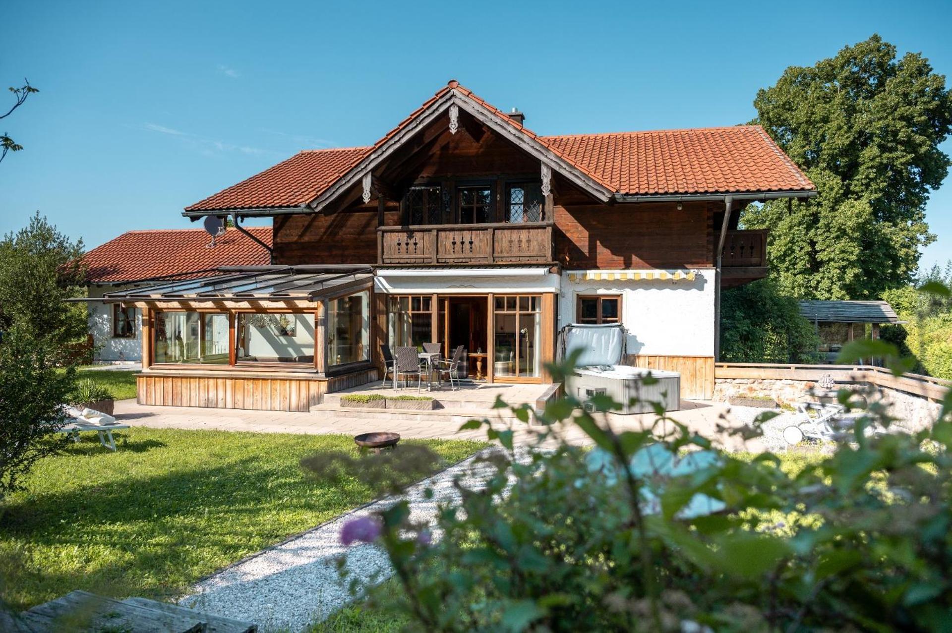 Шале Bayern Bei Salzburg Und Berchtesgaden Mit Whirlpool Und Sauna Айнринг